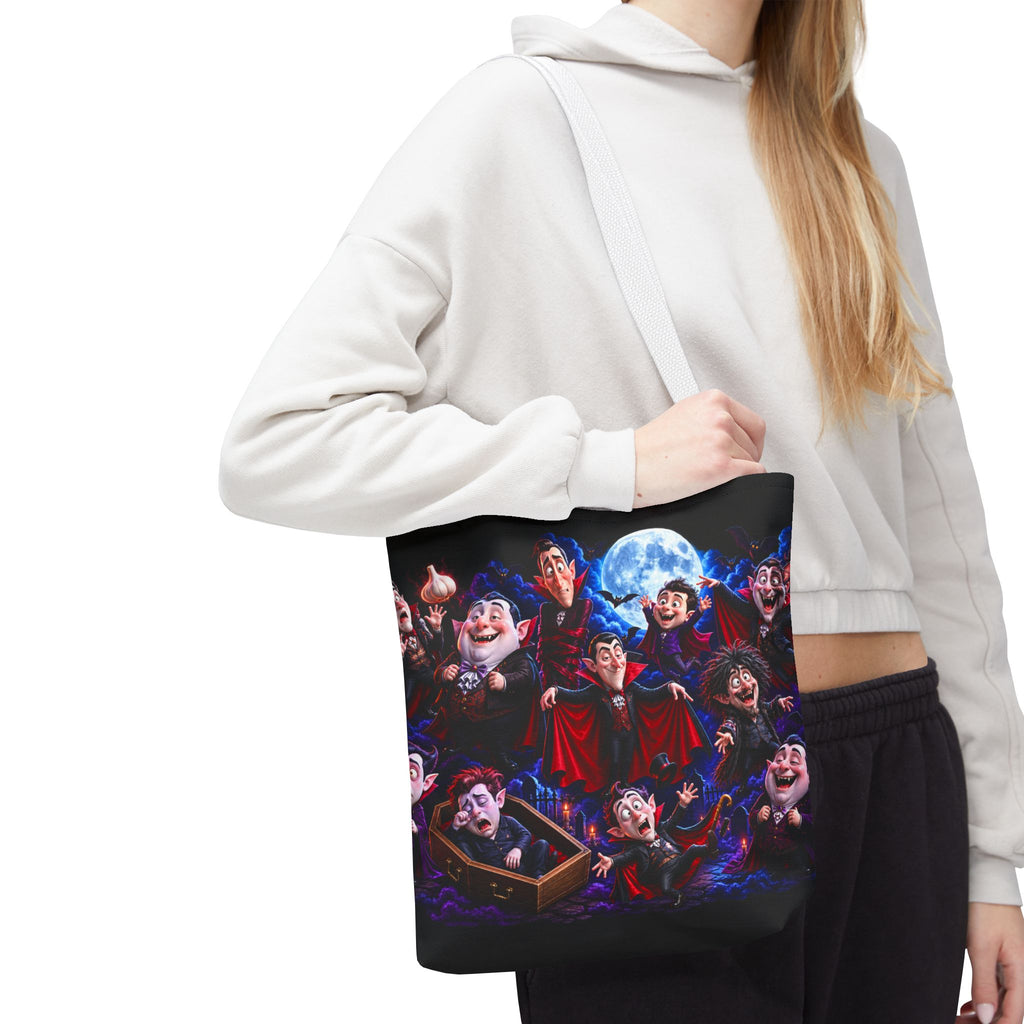 Vampire Night All-Over Print Tote Bag