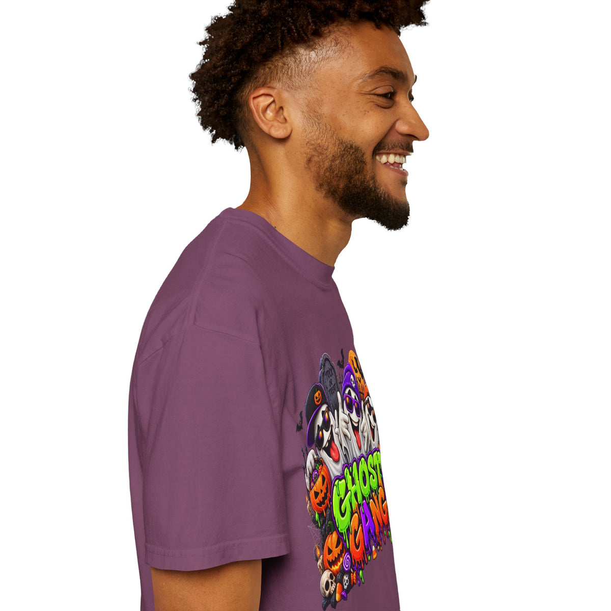 Ghost Gang Halloween T-Shirt – Funny Colorful Ghost Graphic Tee