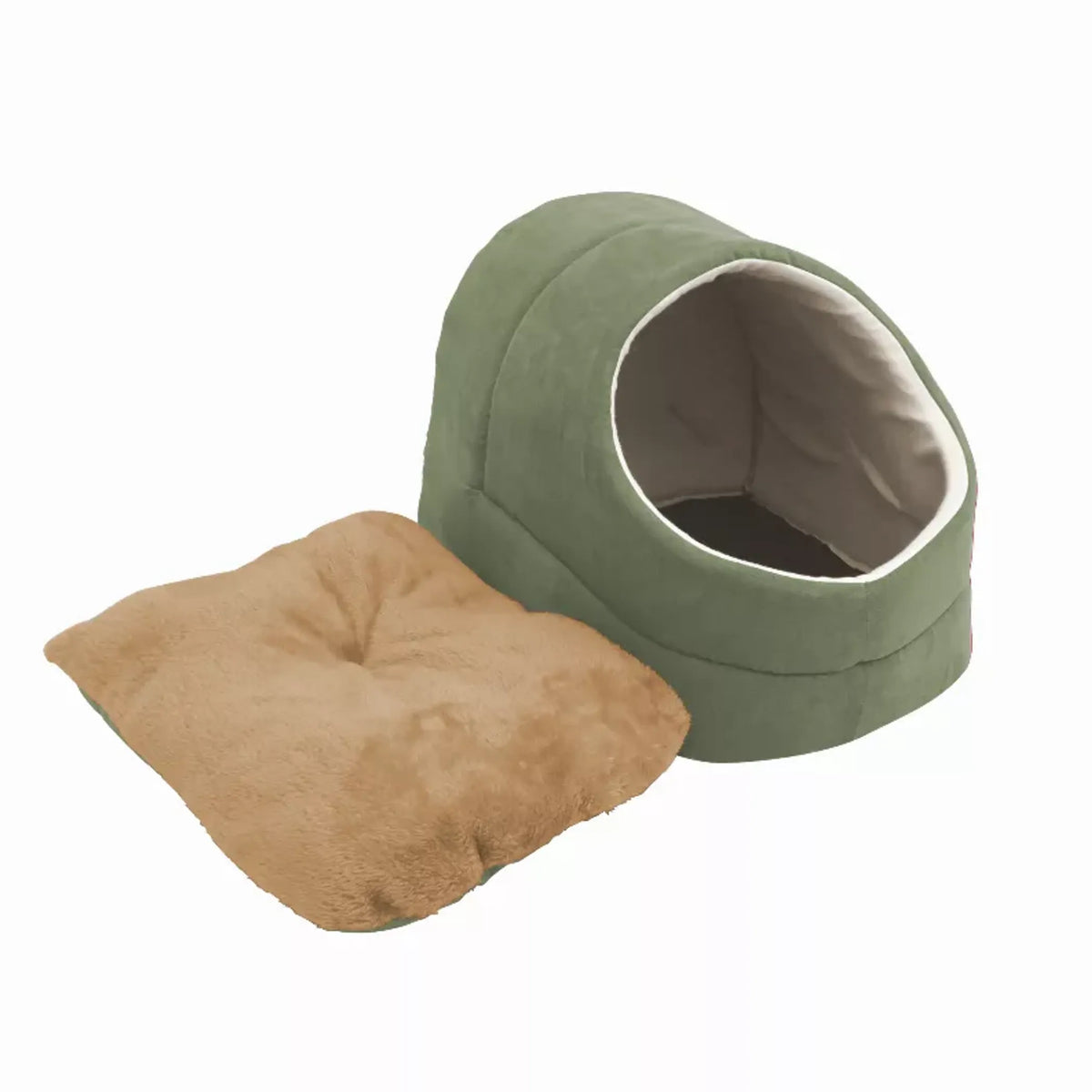 Cat Cave & Warming Burrow Bed – Cozy Pet Hideaway for Sleeping & Cuddling