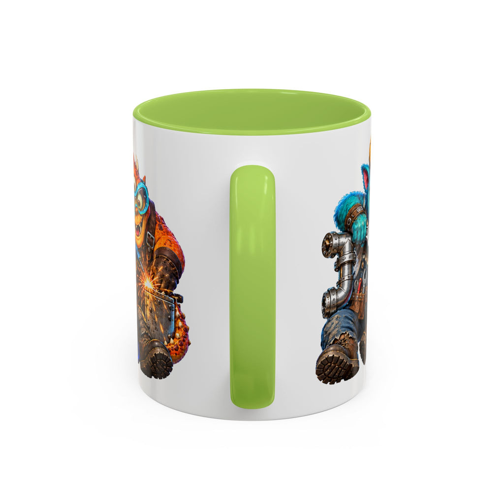 Built Different Monster Workshop Halloween White Mug