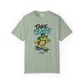 Take It Easy Skate Turtle Graphic T-Shirt | Festora Everyday