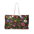 Ladybug Floral Weekender Bag — Cute Garden Travel Tote