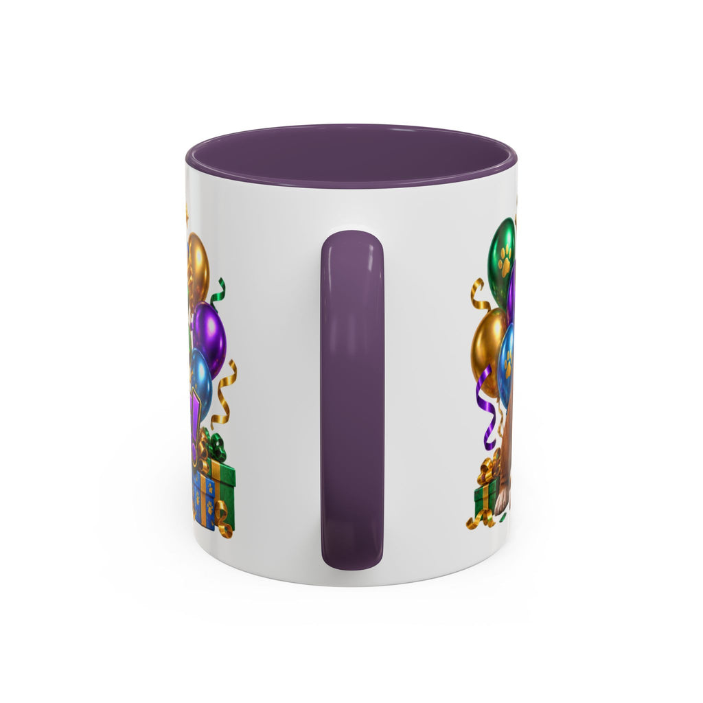 Built to Party English Bulldog Birthday White Mug