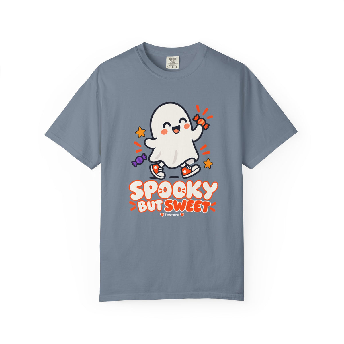 Spooky but Sweet Ghost T-Shirt | Cute Halloween Graphic Tee