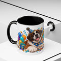 Big Dog Big Wishes Saint Bernard Birthday White Mug