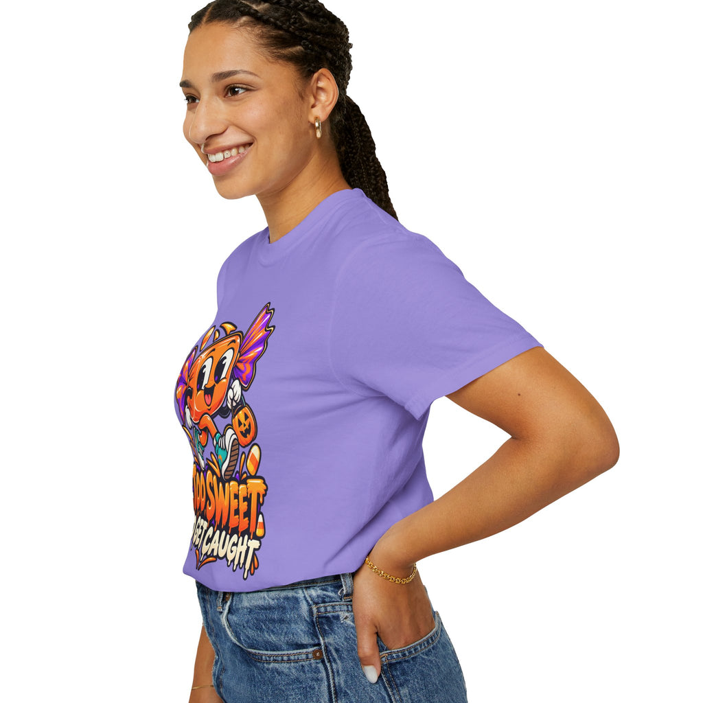 Too Sweet to Get Caught – Cute Halloween Candy T-Shirt