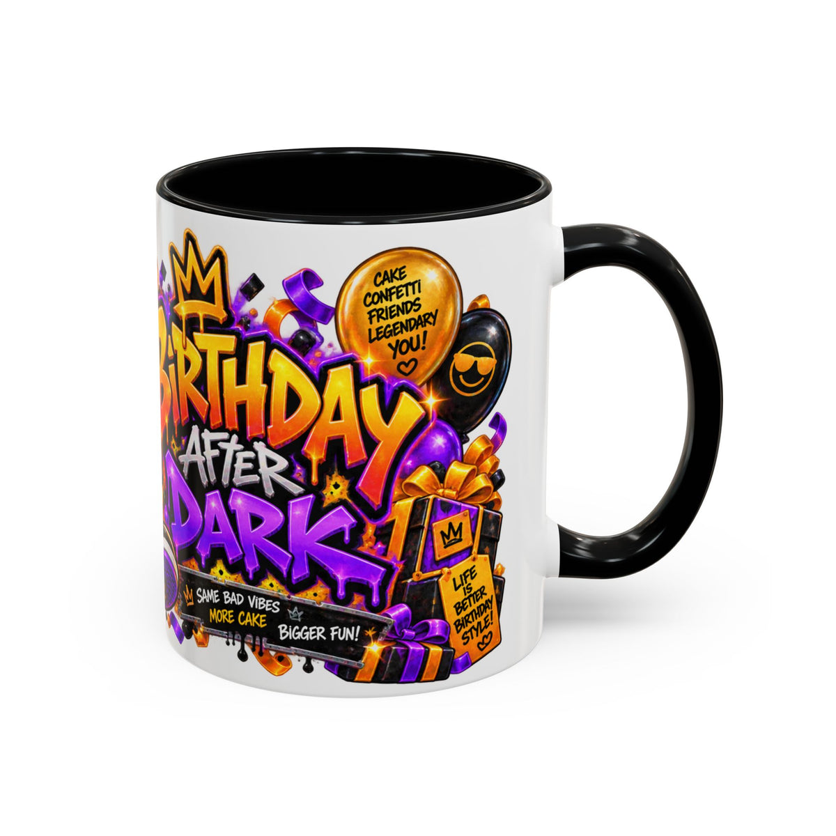 Festora Raccoon Birthday Mug – Birthday After Dark Coffee Cup