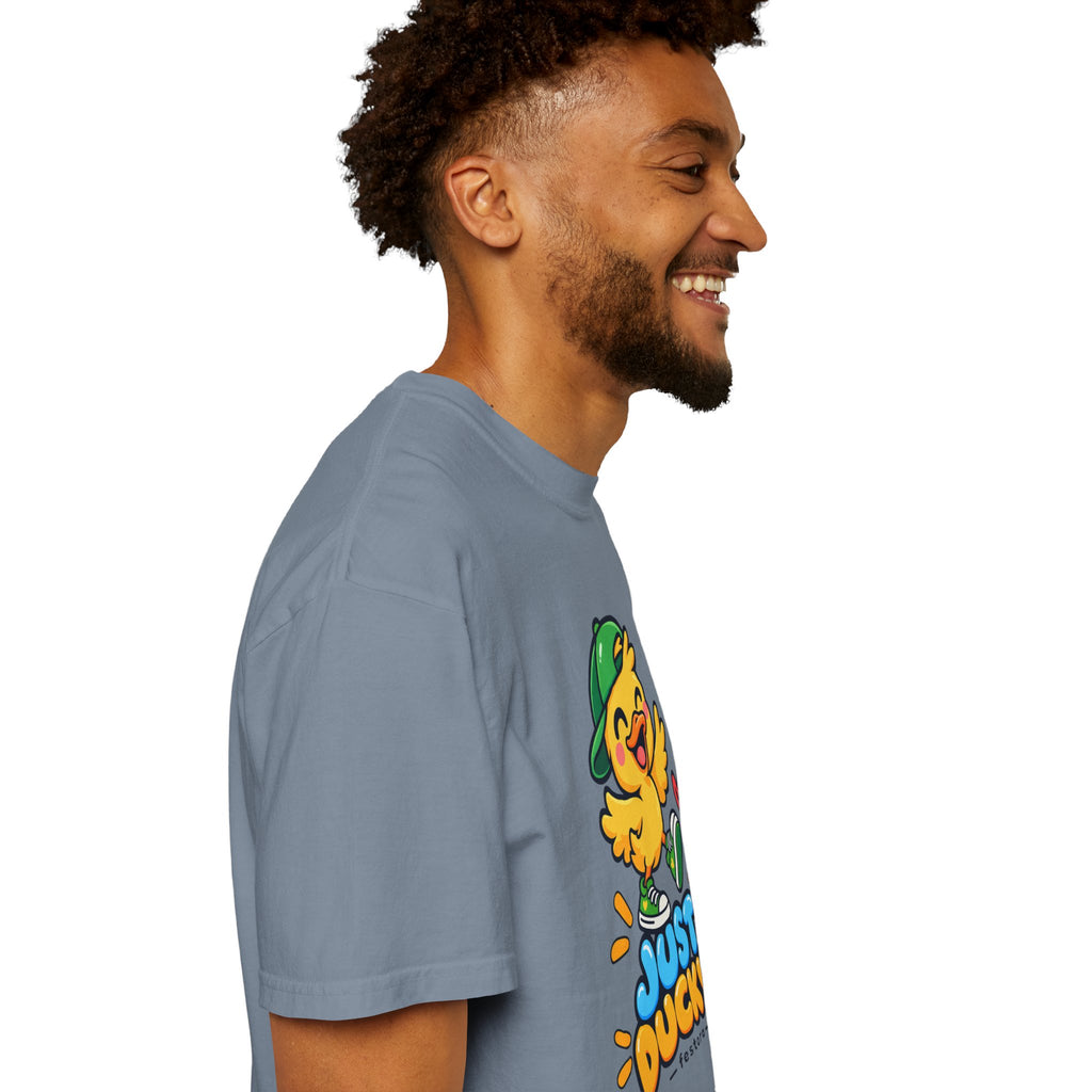 Just Ducky! – Cute Happy Duck Graphic T-Shirt