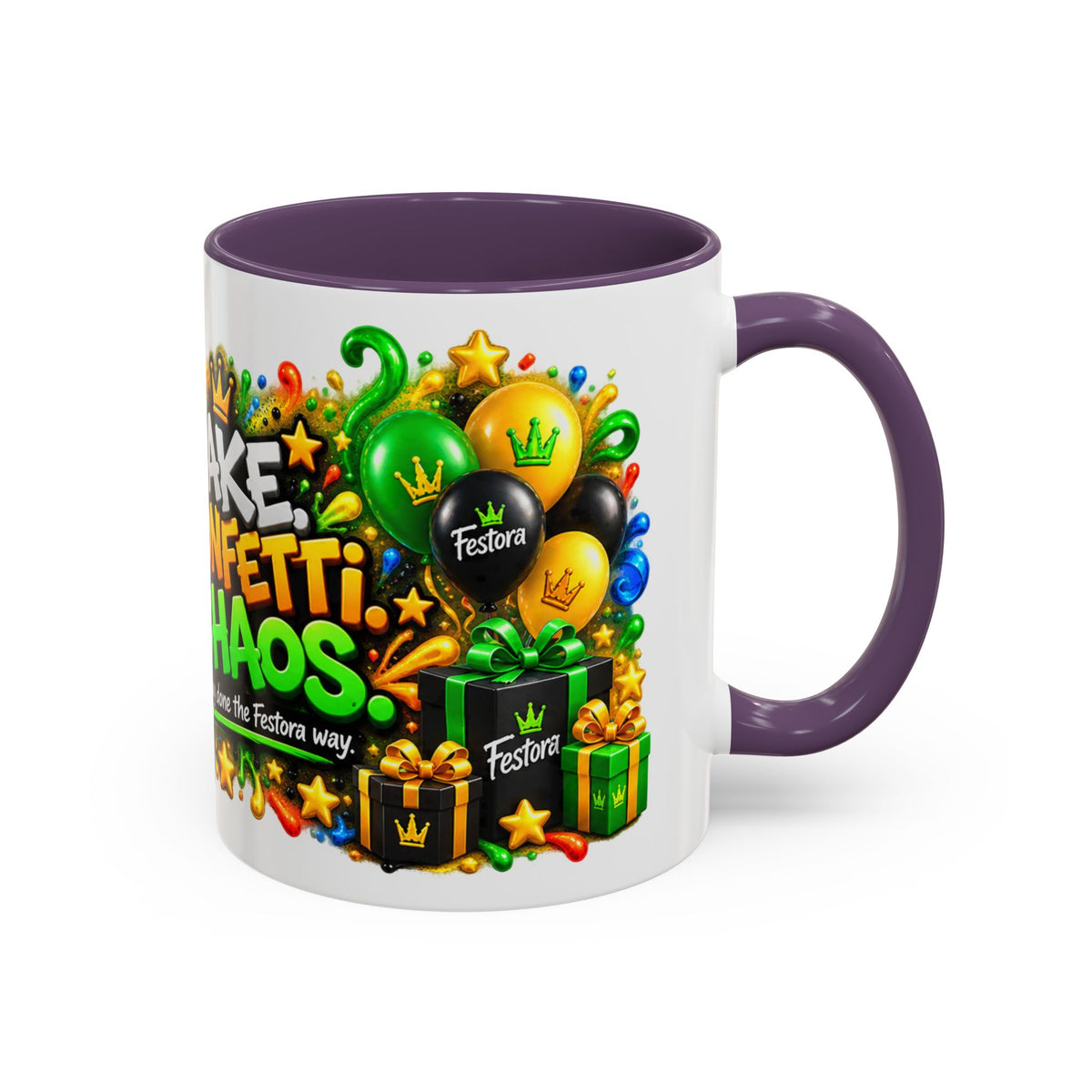 Festora Ant Birthday Mug – Cake Confetti Chaos Coffee Cup