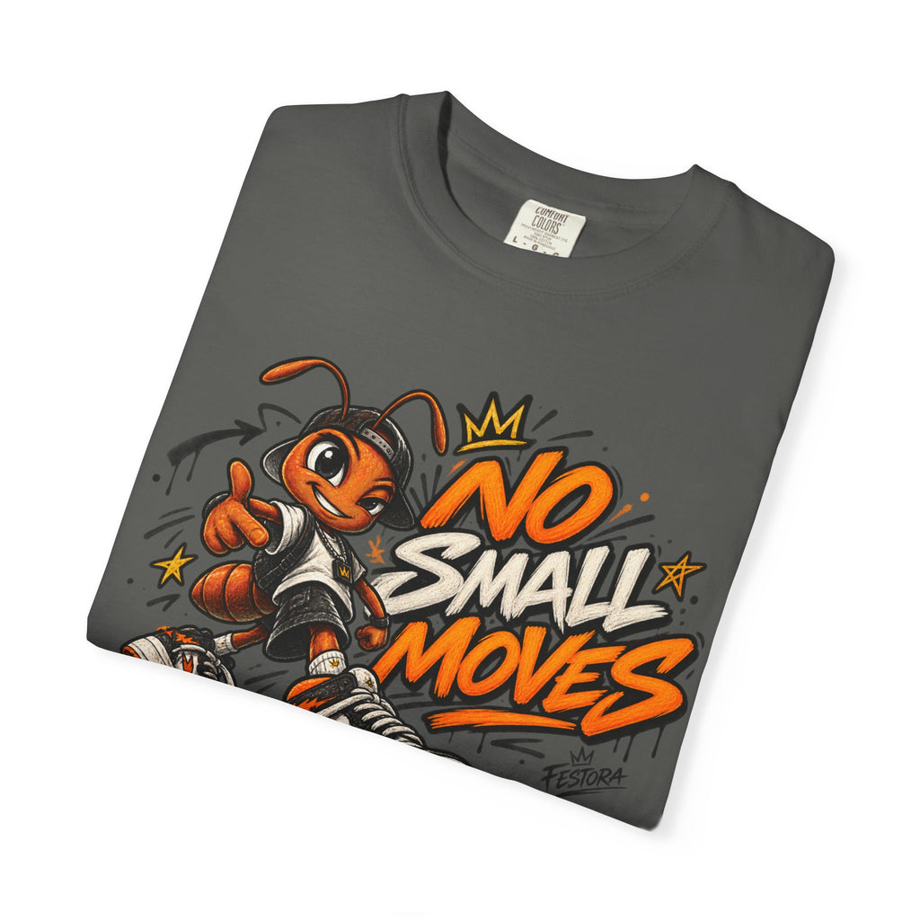 No Small Moves T-Shirt — Retro Sneaker Character Graphic Tee