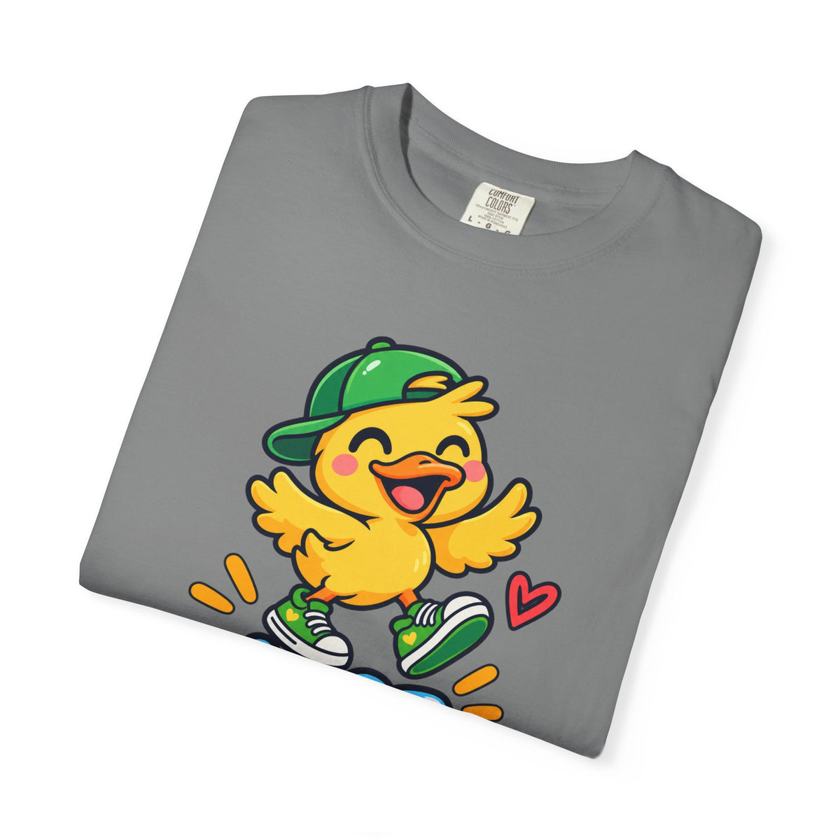 Just Ducky! – Cute Happy Duck Graphic T-Shirt
