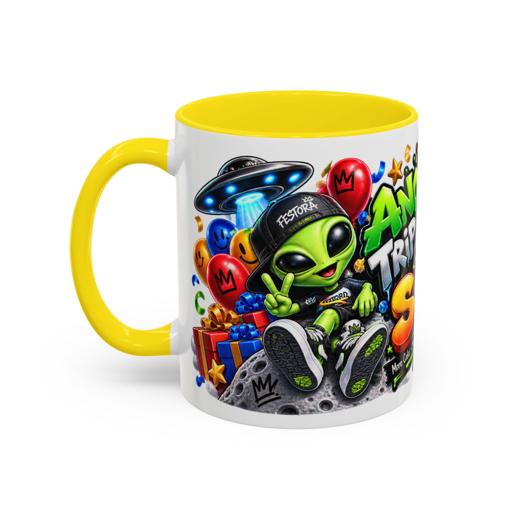 Festora Alien Birthday Mug – Another Trip Around the Sun Coffee Cup