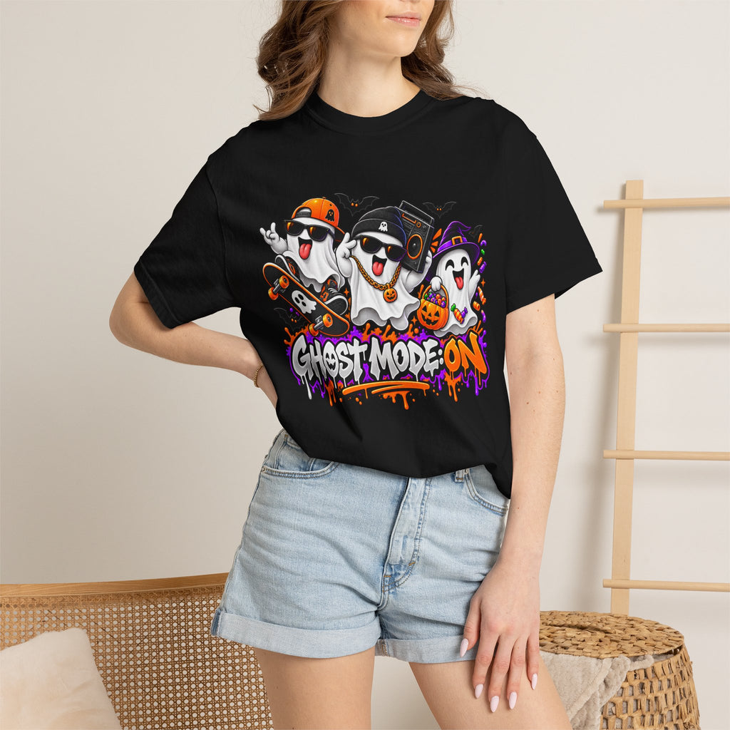 Ghost Mode: ON – Halloween Ghosts Graphic T-Shirt