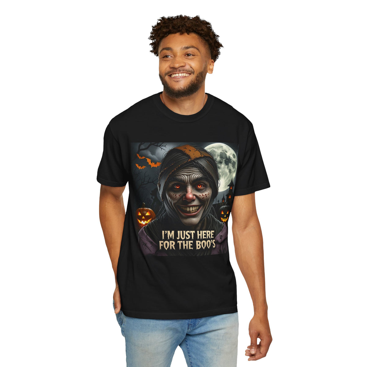 Halloween Boo's T-Shirt — Creepy Haunted Night Graphic Tee