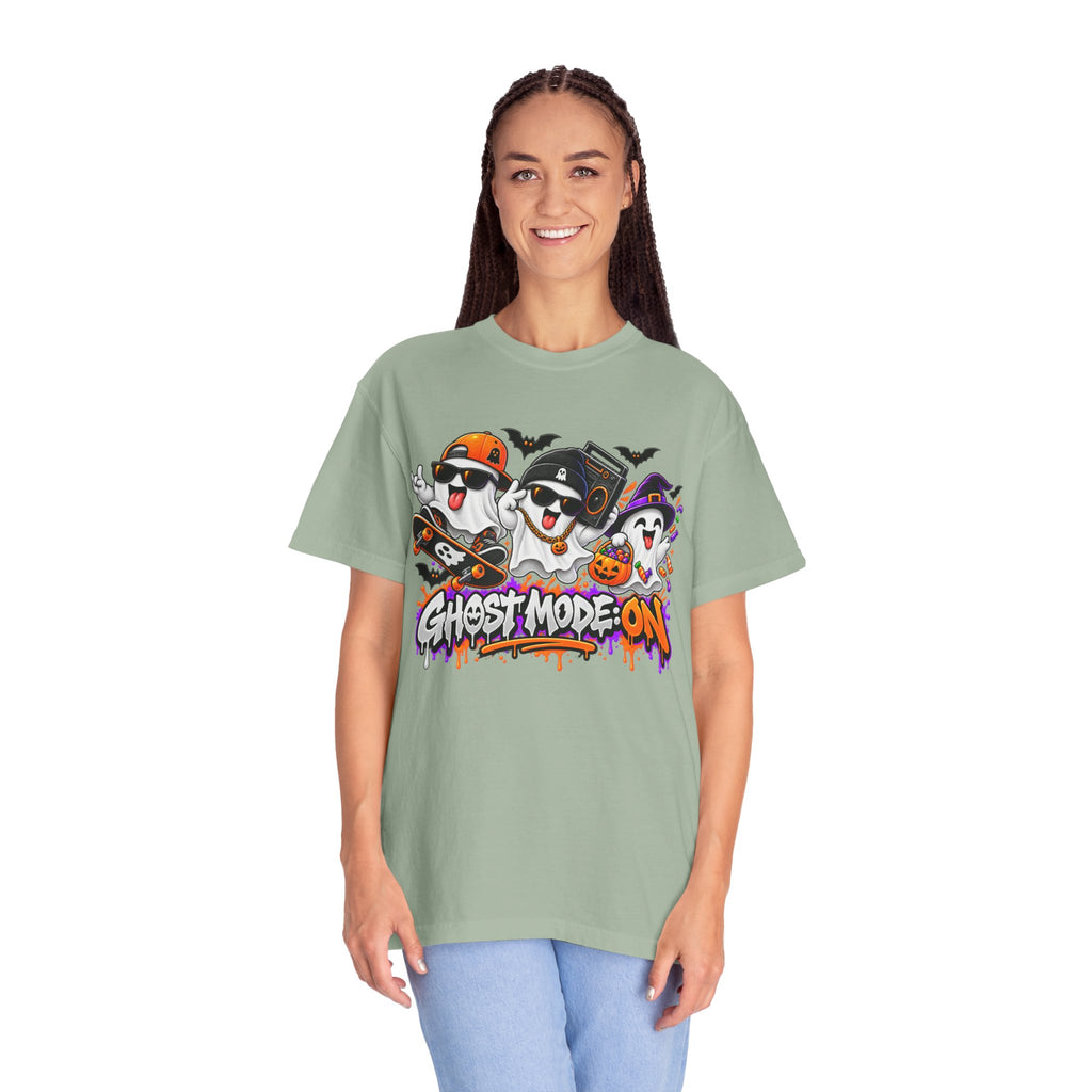 Ghost Mode: ON – Halloween Ghosts Graphic T-Shirt