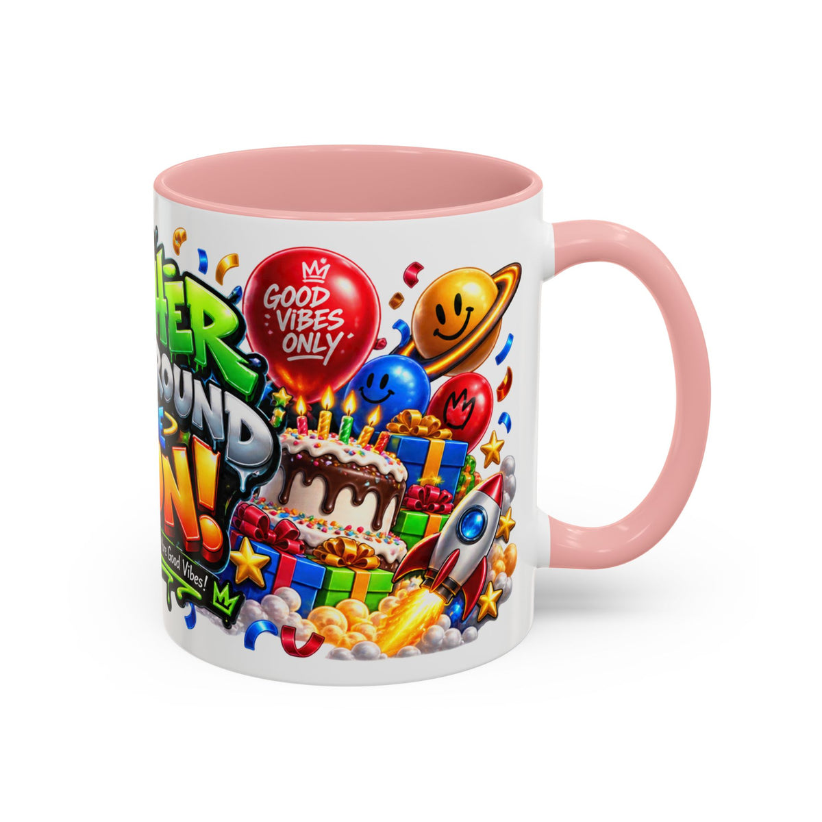 Festora Alien Birthday Mug – Another Trip Around the Sun Coffee Cup