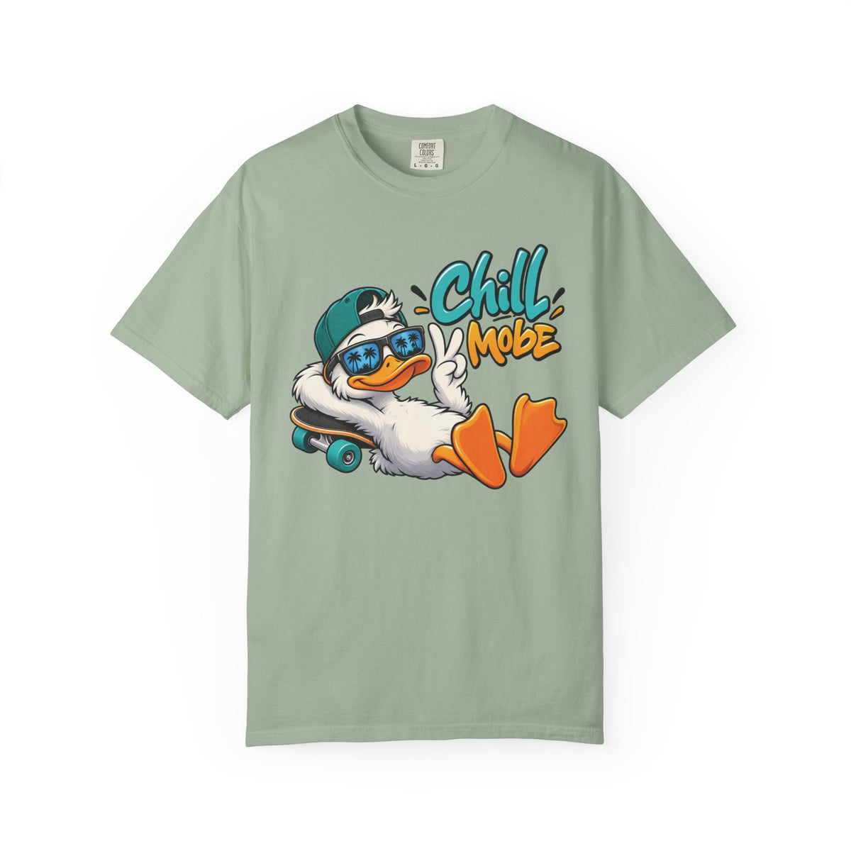 Chill Mode Duck Graphic T-Shirt | Festora Everyday