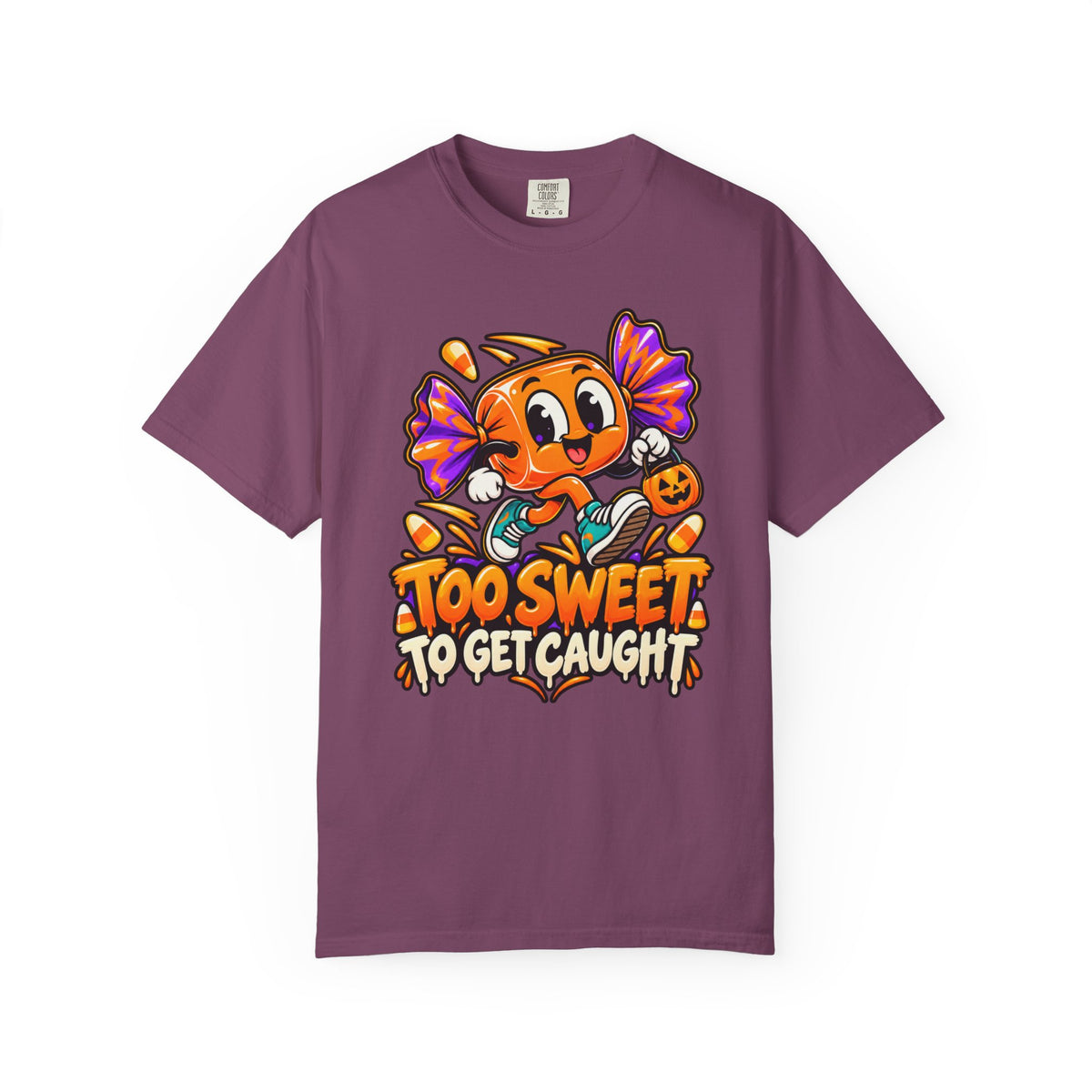 Too Sweet to Get Caught – Cute Halloween Candy T-Shirt
