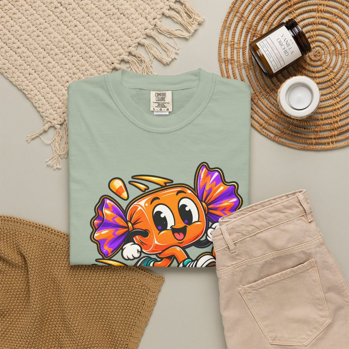 Too Sweet to Get Caught – Cute Halloween Candy T-Shirt