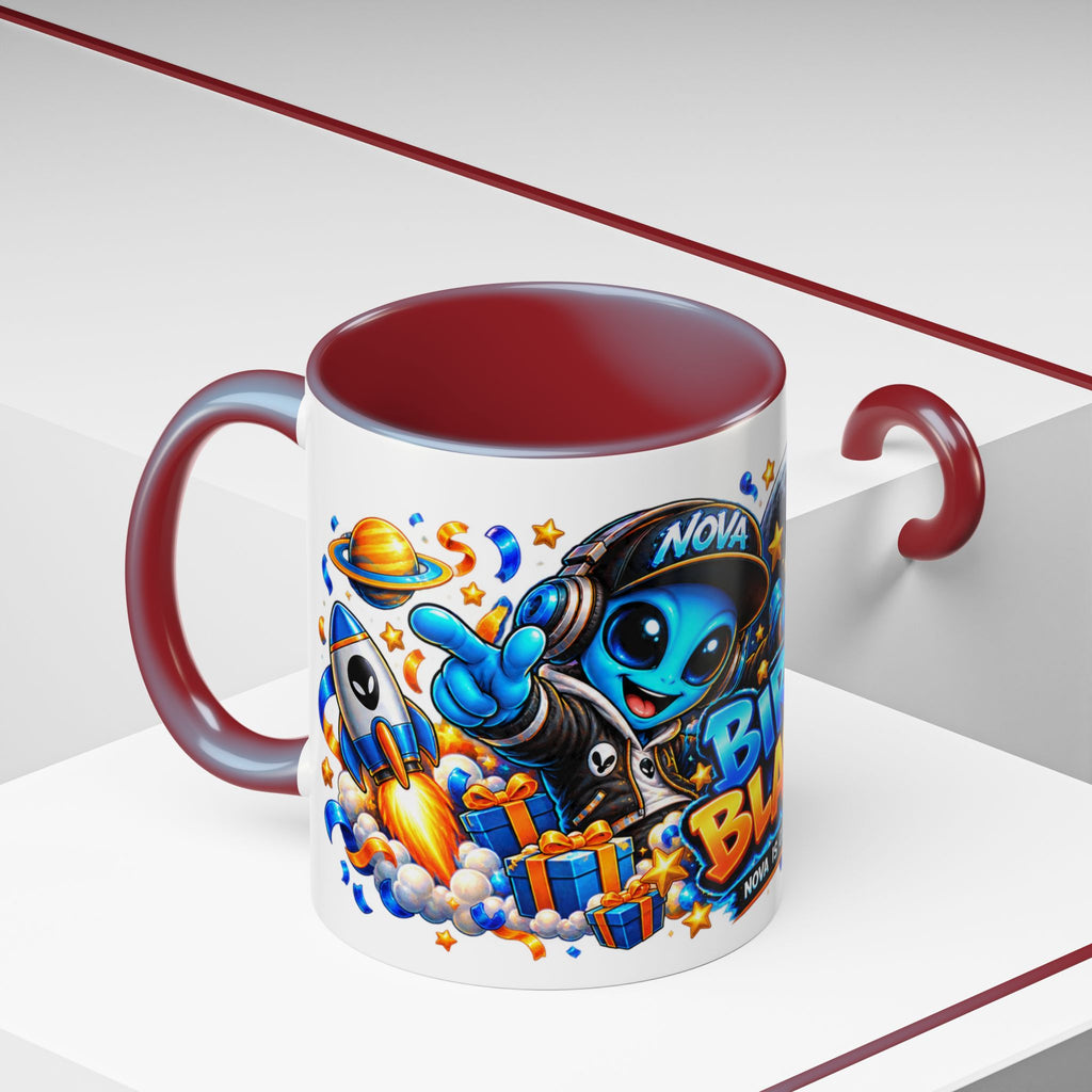 Festora Alien Birthday Mug – Birthday Blast Off Coffee Cup