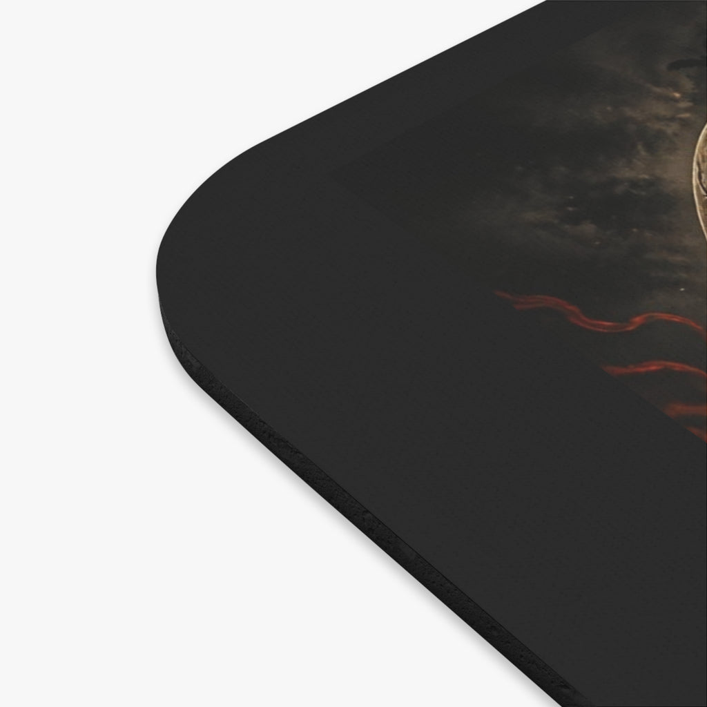Live Loud Die Proud Skull Rock Mouse Pad