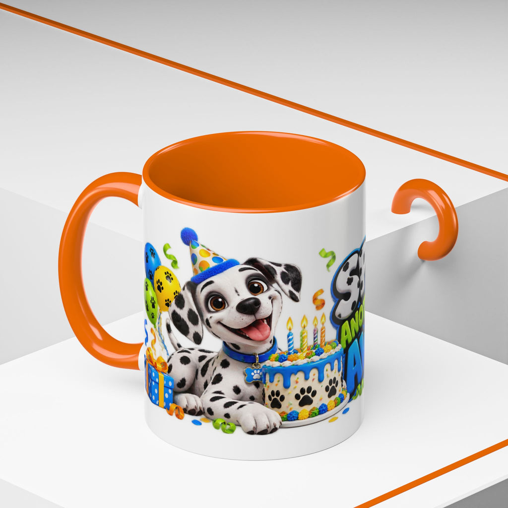 Dalmatian Birthday Mug – Spotted Another Year of Awesome White Coffee Cup