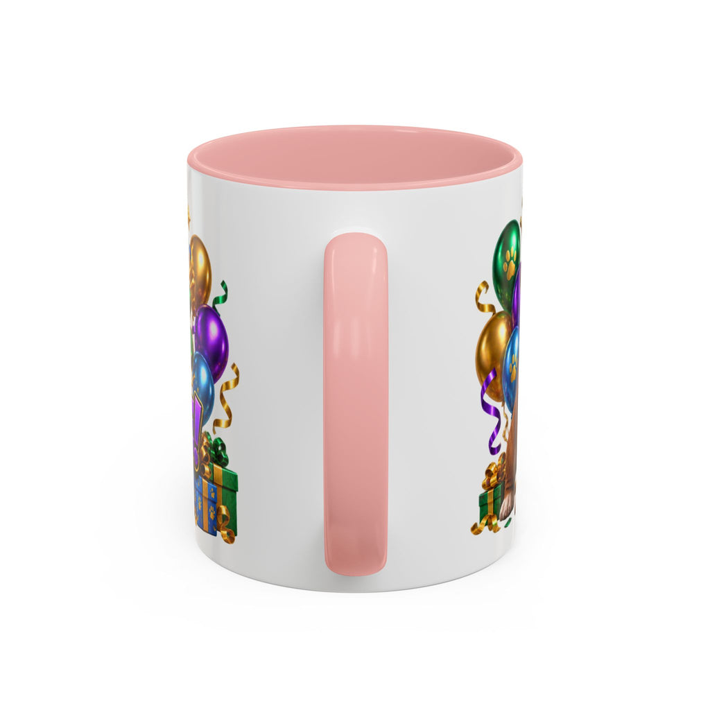 Built to Party English Bulldog Birthday White Mug