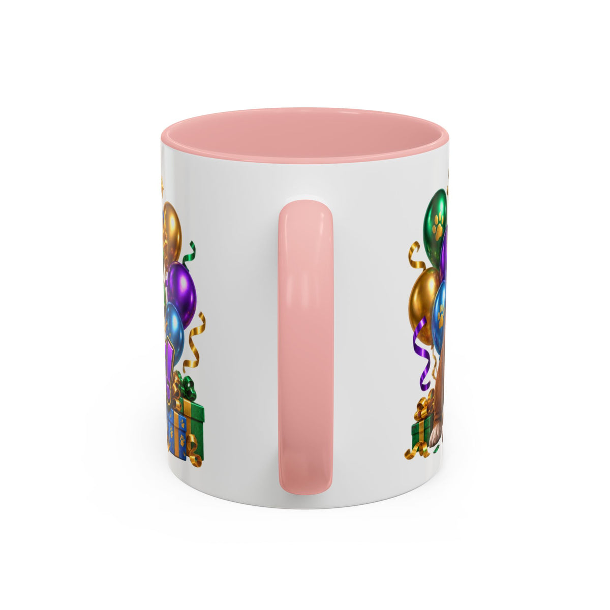 Built to Party English Bulldog Birthday White Mug