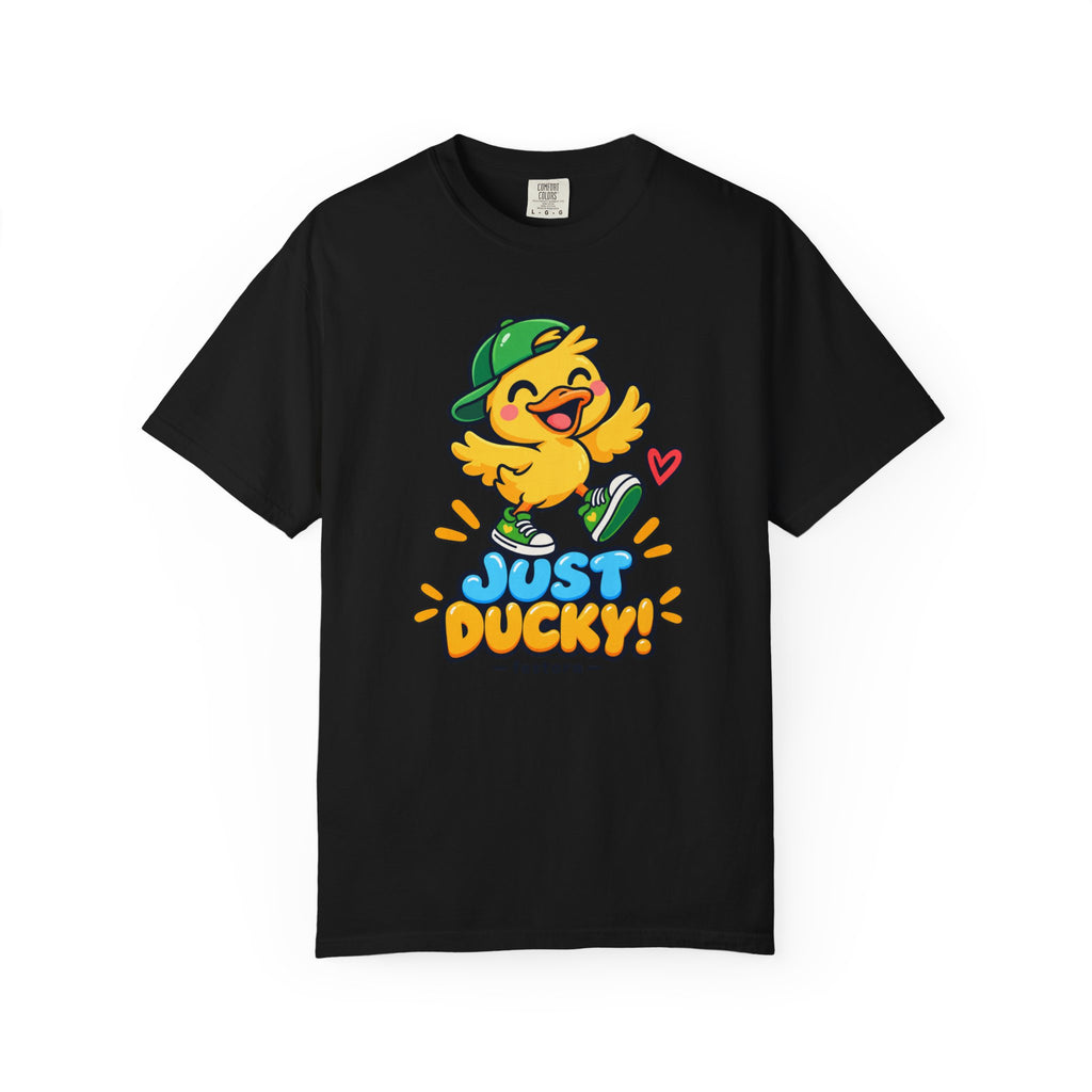 Just Ducky! – Cute Happy Duck Graphic T-Shirt