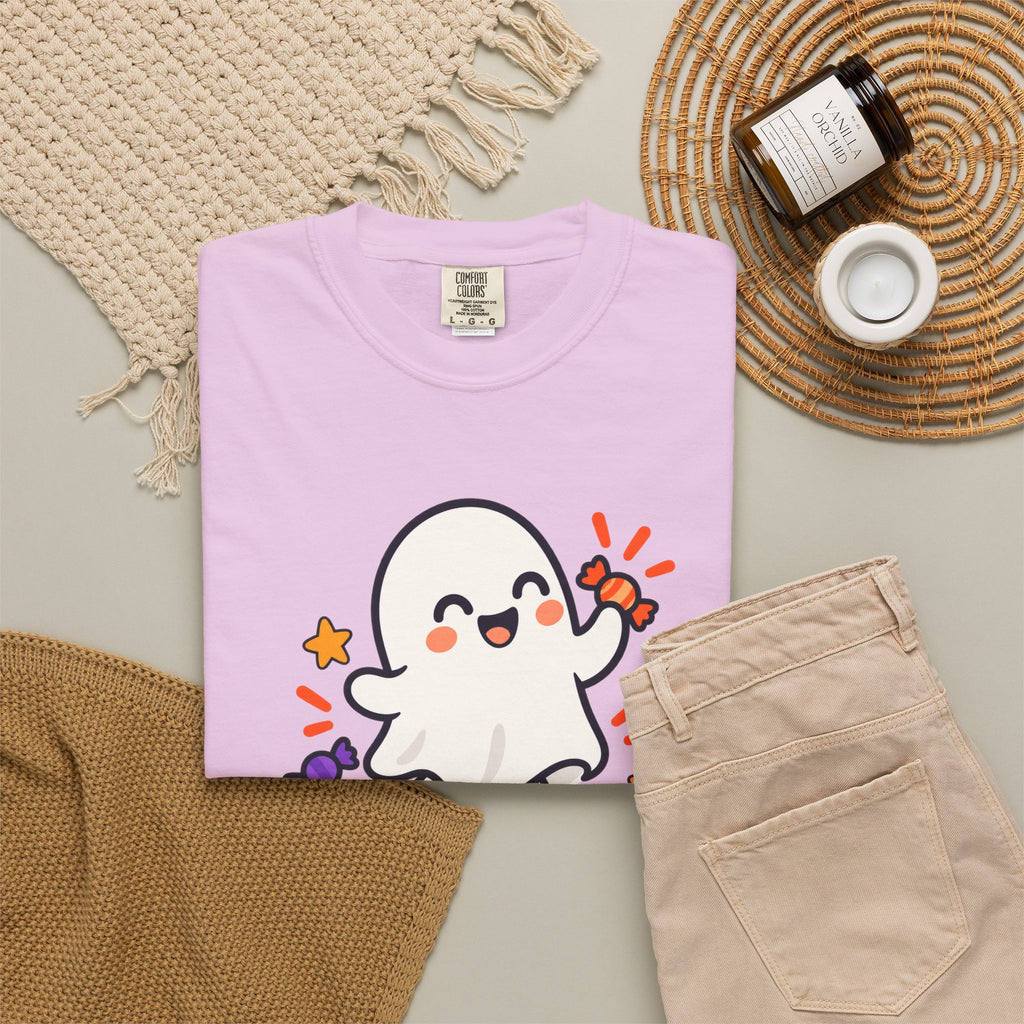 Spooky but Sweet Ghost T-Shirt | Cute Halloween Graphic Tee