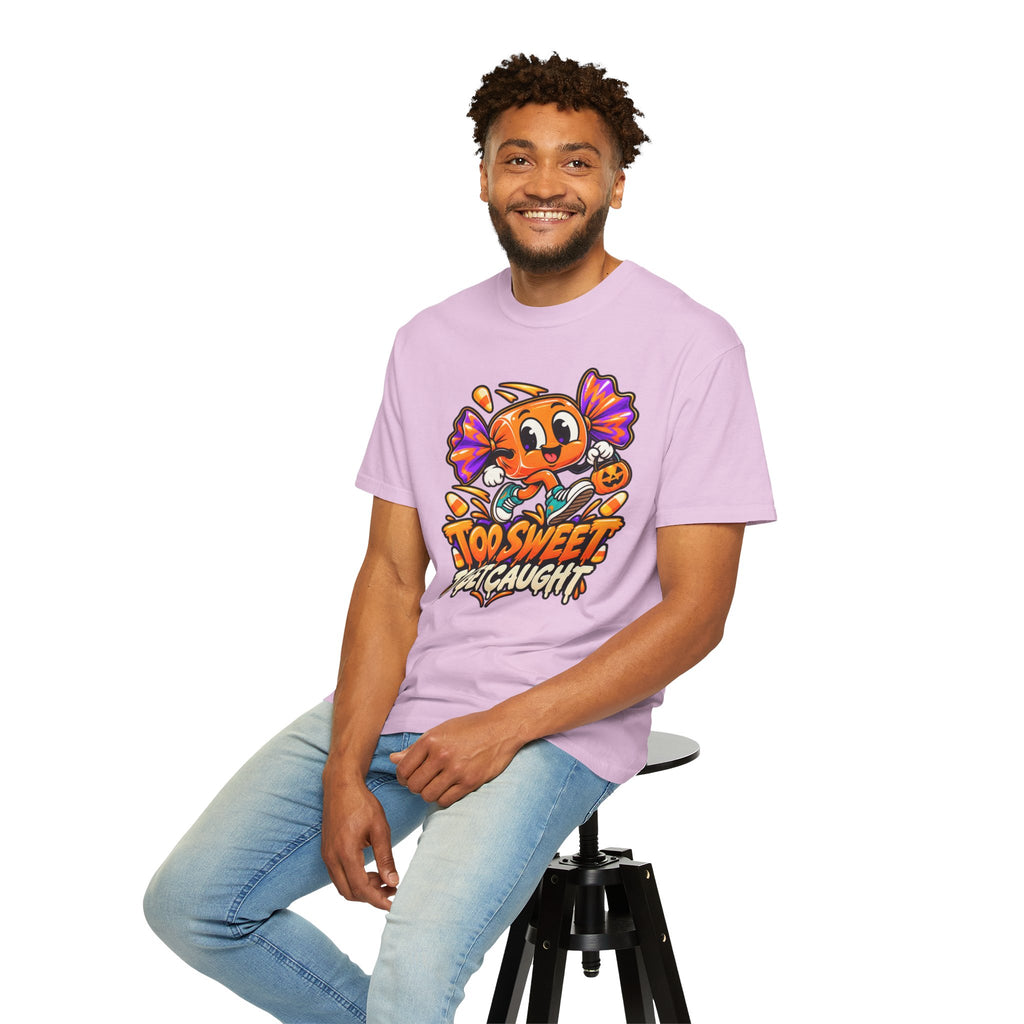 Too Sweet to Get Caught – Cute Halloween Candy T-Shirt