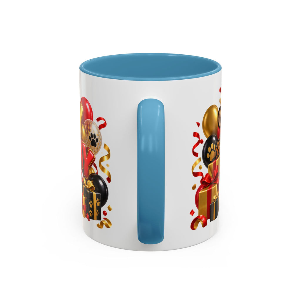 Title: Happy Birthday Jaguar Mug – Colorful 3D Birthday Gift – White Coffee Mug