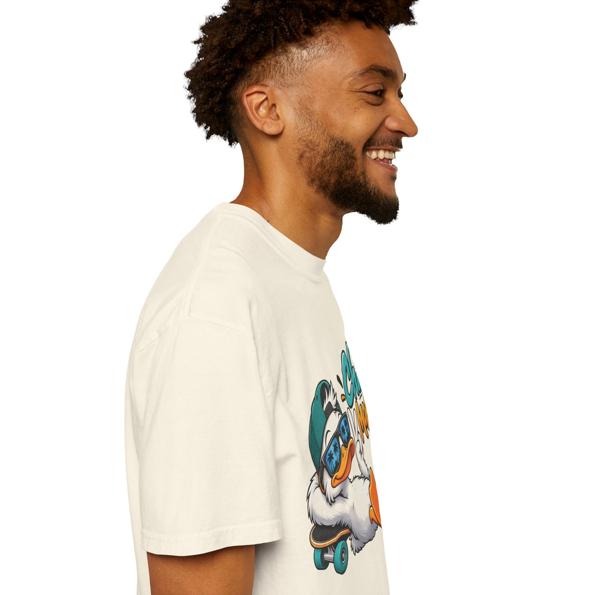 Chill Mode Duck Graphic T-Shirt | Festora Everyday