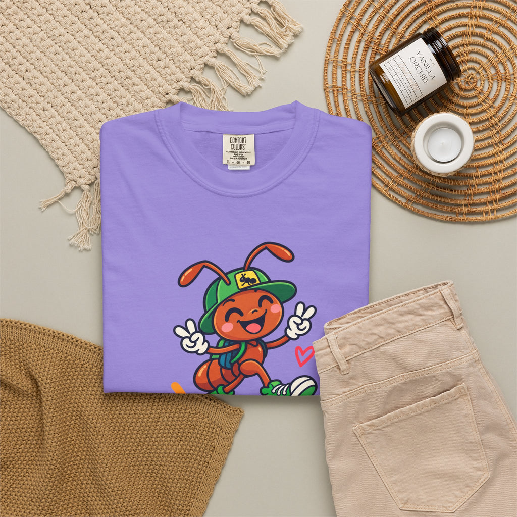 Good Vibes – Happy Ant Graphic T-Shirt