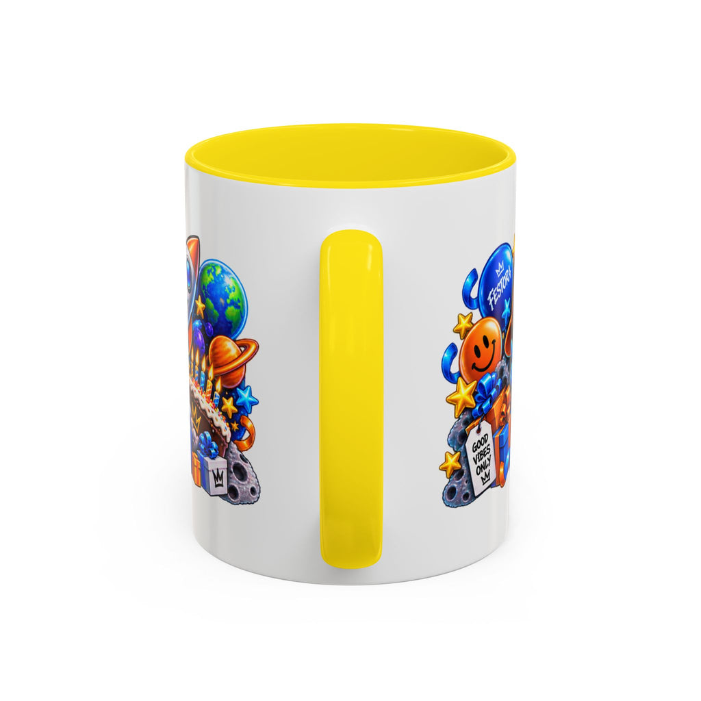 Festora Alien Birthday Mug – Birthday Blast Off Coffee Cup