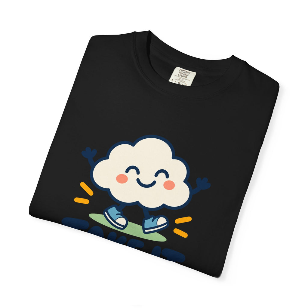 Take It Easy – Happy Cloud Graphic T-Shirt | Festora Everyday