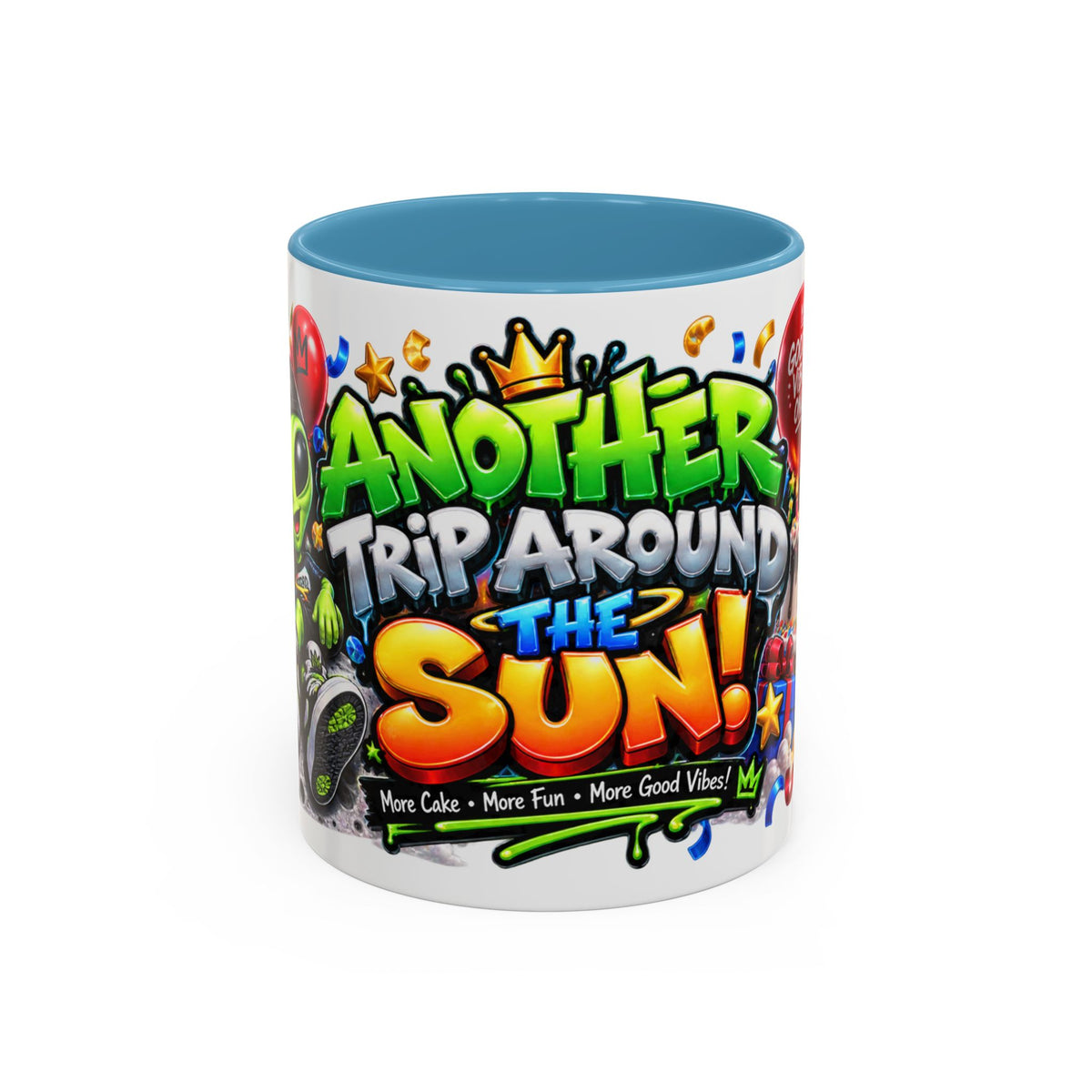 Festora Alien Birthday Mug – Another Trip Around the Sun Coffee Cup