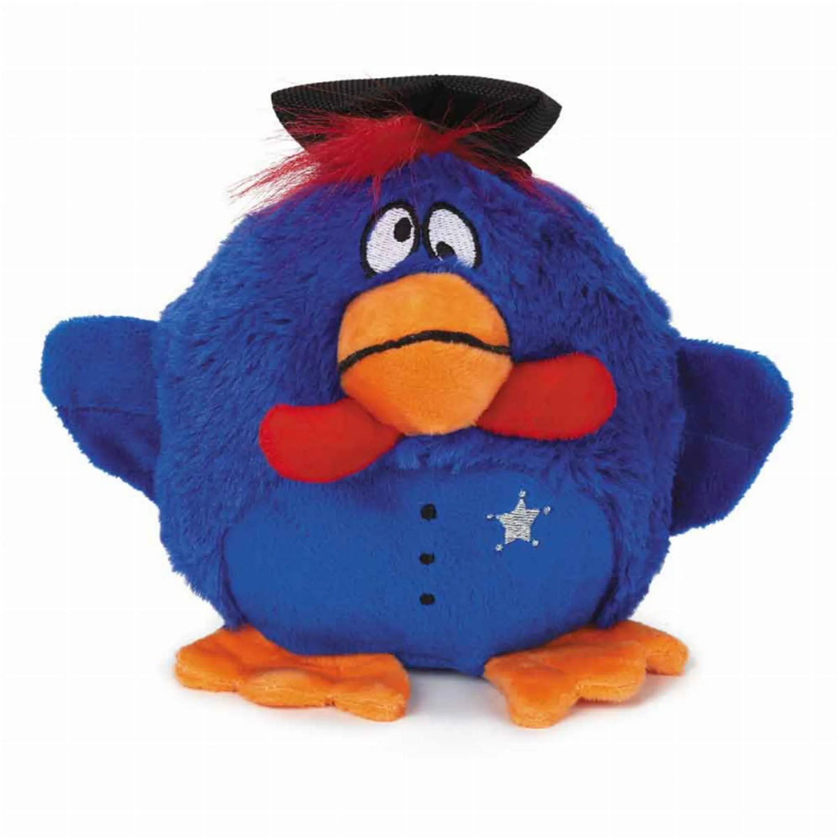 Police Officer Plush Dog Toy