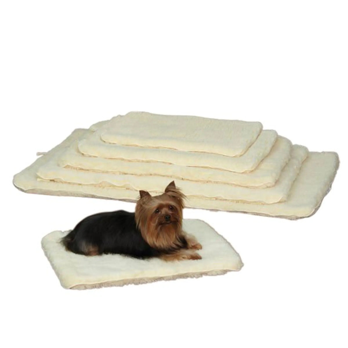 Double-Sided Sherpa Pet Mat – Soft Cozy Bed for Dogs & Cats