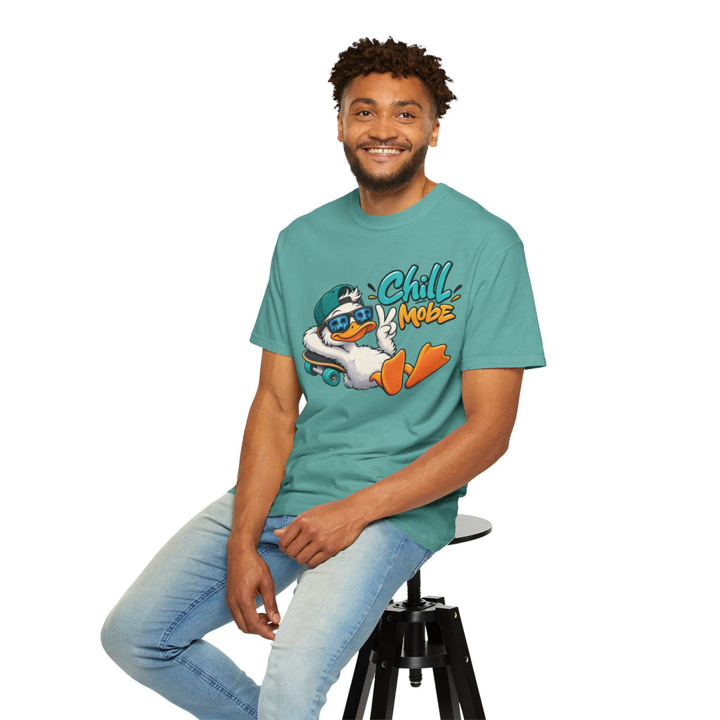 Chill Mode Duck Graphic T-Shirt | Festora Everyday