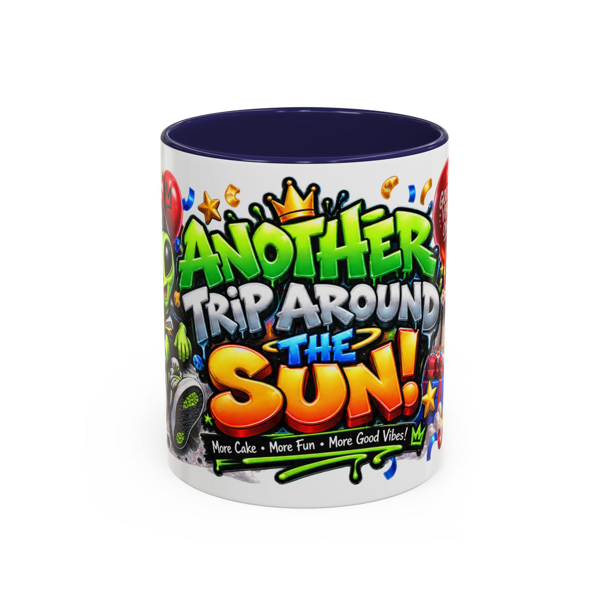 Festora Alien Birthday Mug – Another Trip Around the Sun Coffee Cup