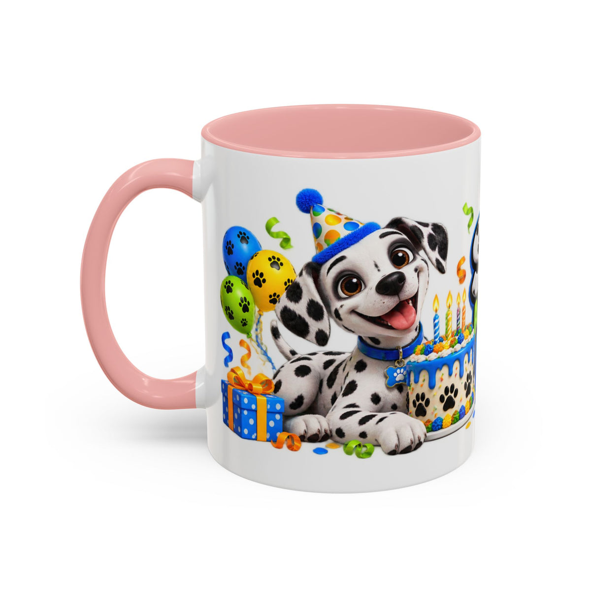 Dalmatian Birthday Mug – Spotted Another Year of Awesome White Coffee Cup