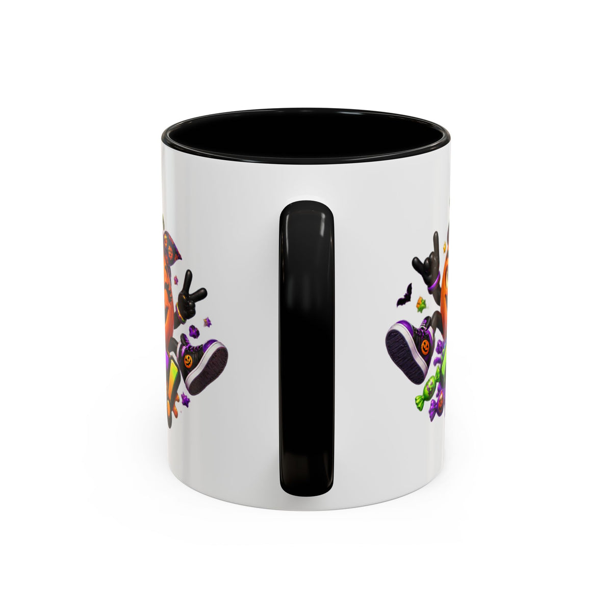 Too Lit to Quit Halloween Pumpkin Party White Mug