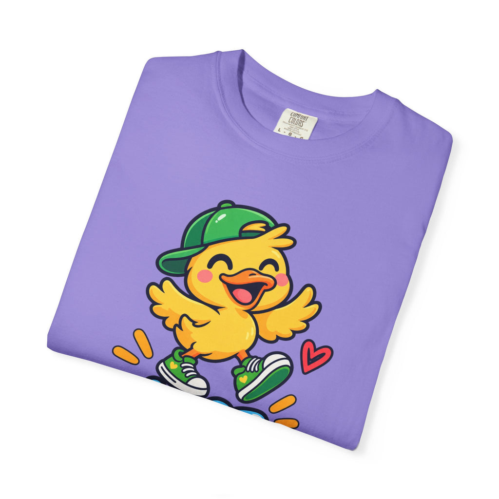 Just Ducky! – Cute Happy Duck Graphic T-Shirt