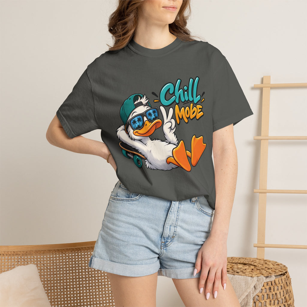 Chill Mode Duck Graphic T-Shirt | Festora Everyday
