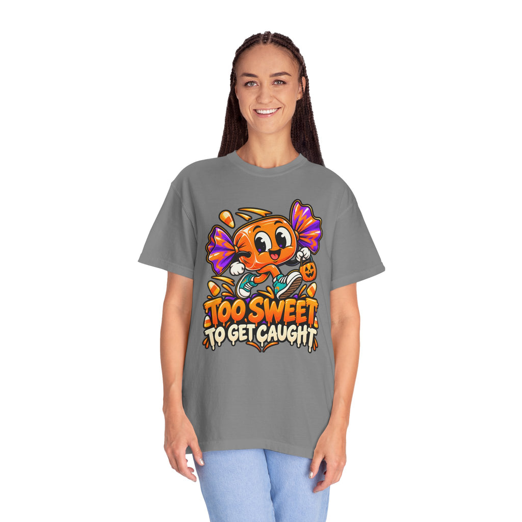 Too Sweet to Get Caught – Cute Halloween Candy T-Shirt