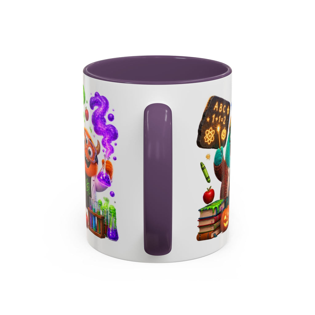 Teaching Is a Scream Monster Teacher Halloween White Mug