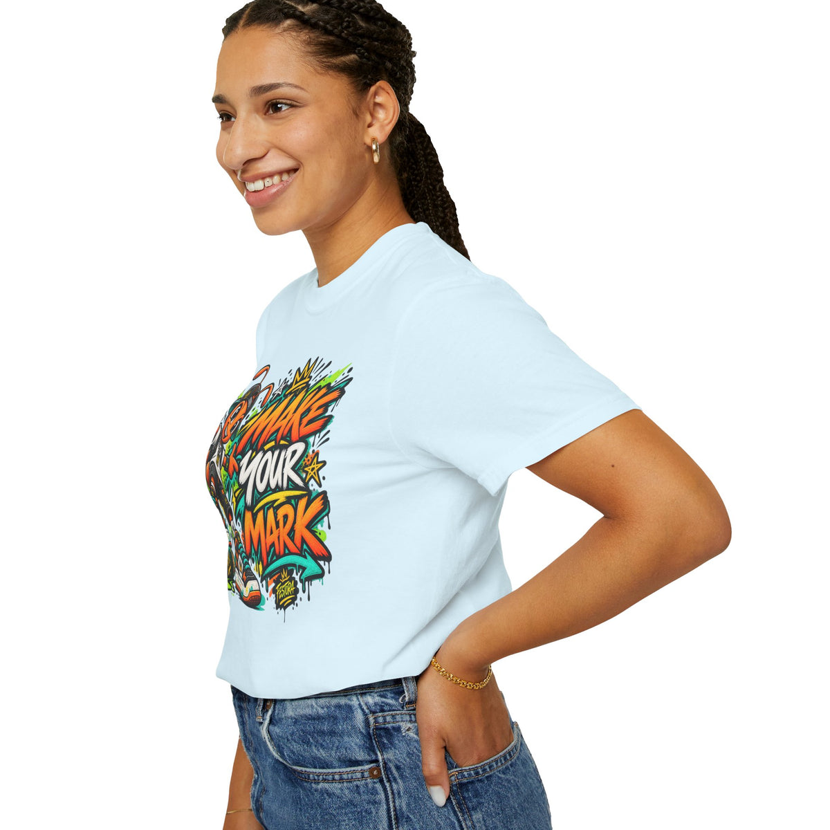 Make Your Mark  Graphic T-Shirt - Streetwear Ant Mascot Design