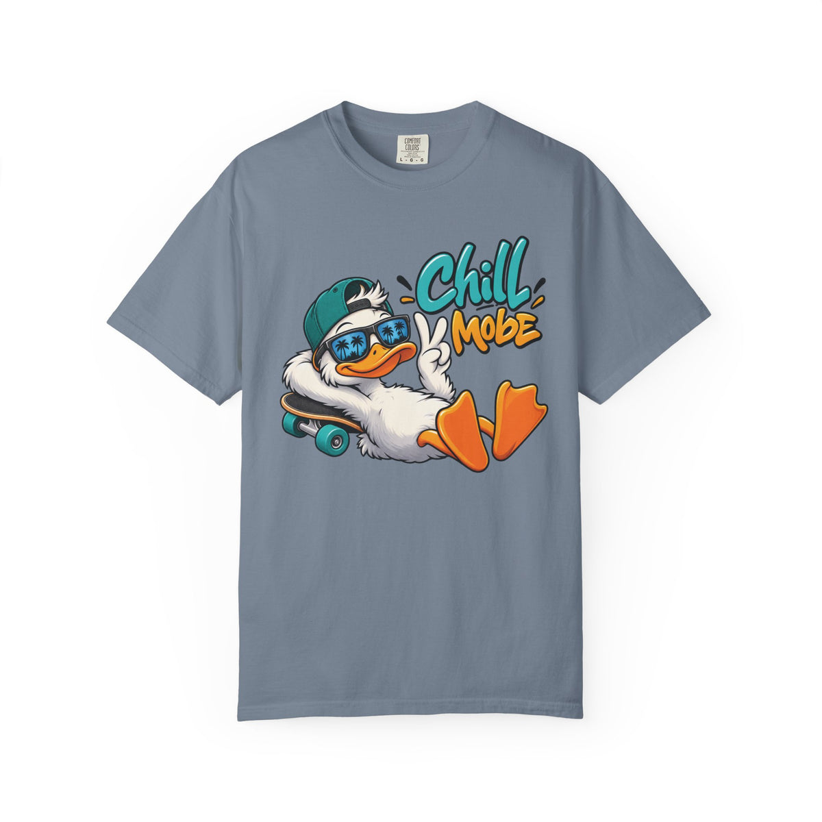 Chill Mode Duck Graphic T-Shirt | Festora Everyday