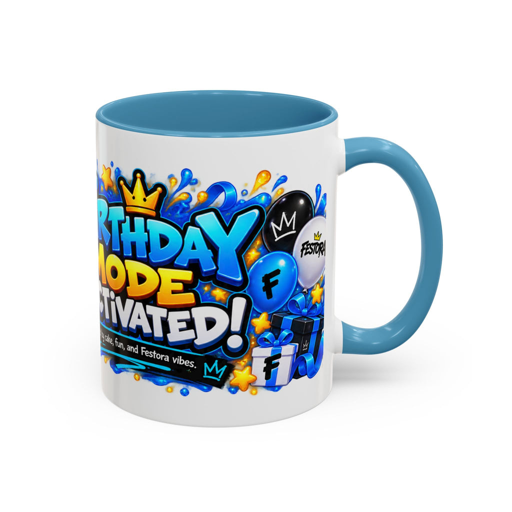 Festora Bot Birthday Mug – Birthday Mode Activated Robot Coffee Cup